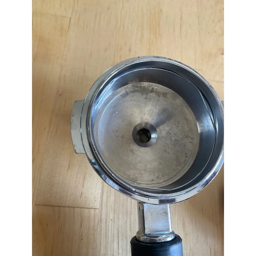 Rancilio Espresso Portafilter Set 20-112-010 with Filter Baskets Lot of 3